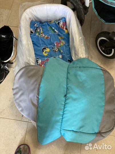 Коляска детская два в одном