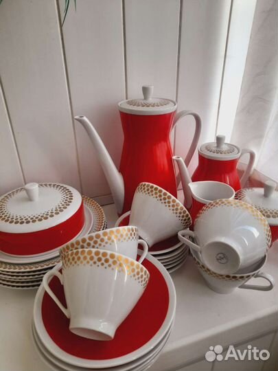 Сервиз винтажный фарфор Германия
