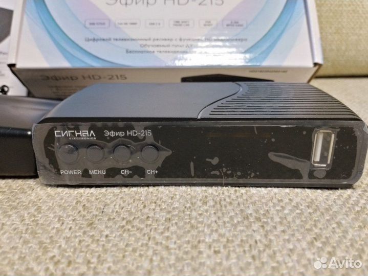 Цифровая тв приставка DVB-T2 Эфир HD-215
