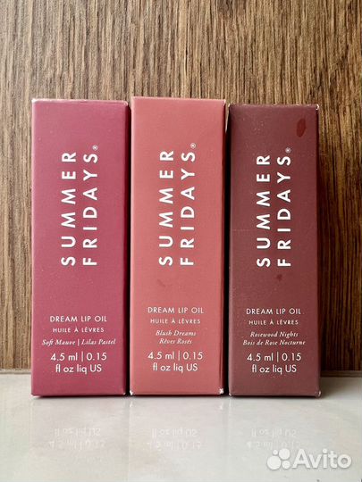 Summer Fridays Dream Lip Oil масло для губ
