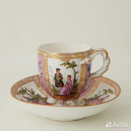 Чашка с блюдцем