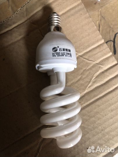 Лампа энергосберегающая, 20Вт, Е14