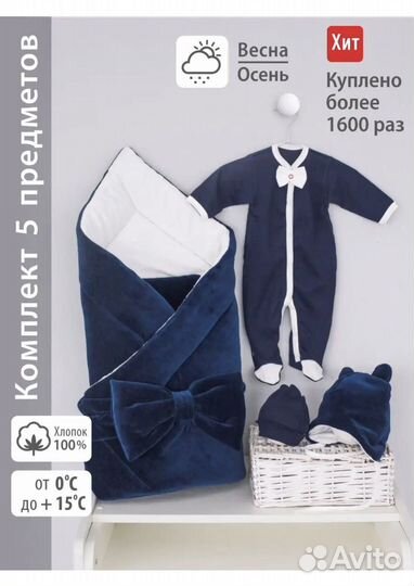 Конверт на выписку