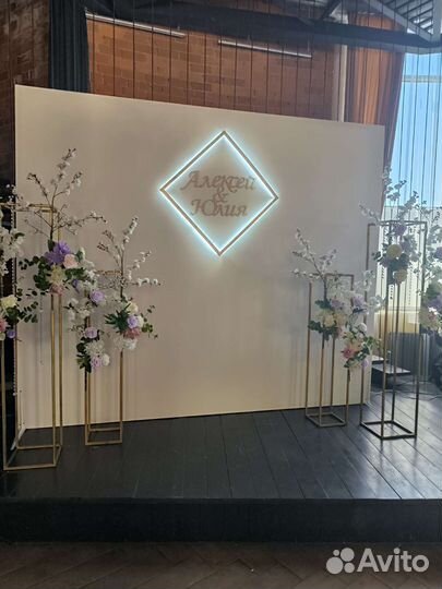 Свадебная фотозона