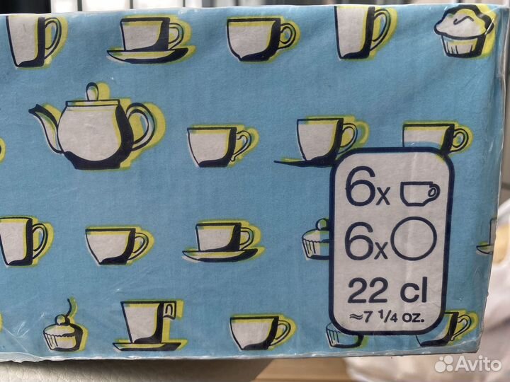 Чайный набор luminarc 6 пар