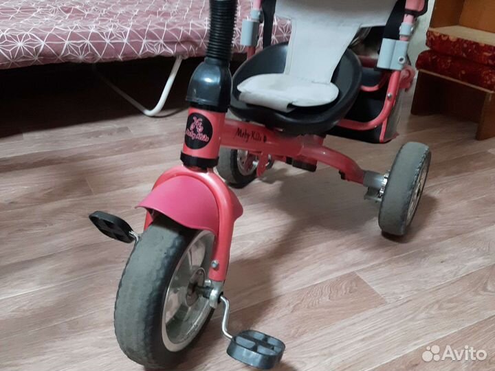 Детский велосипед с ручкой бу