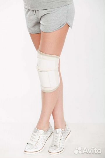 Наколенник новый из овечьей шерсти