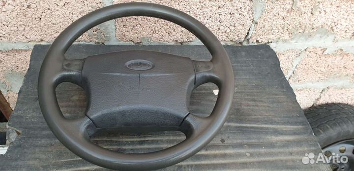 Руль с подушкой Приора