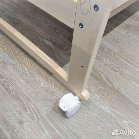 Детская кровать для новорожденных 120х60см