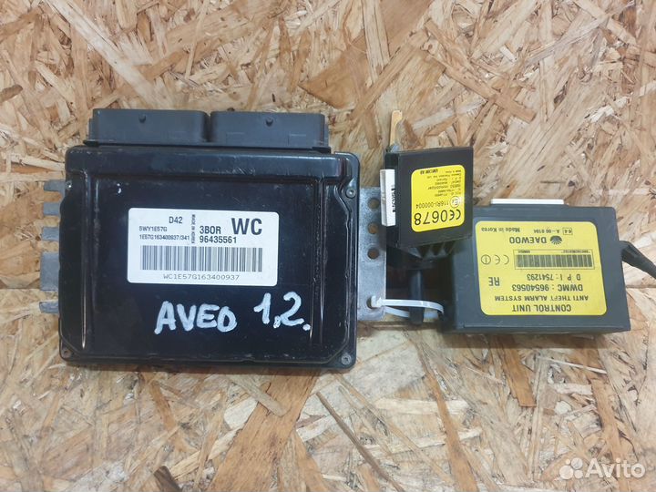 Блок управления двигателем для Chevrolet Aveo