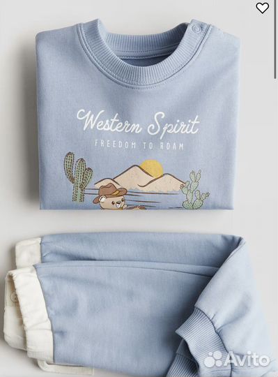 Костюм для мальчика hm 68 86 92 на флисе