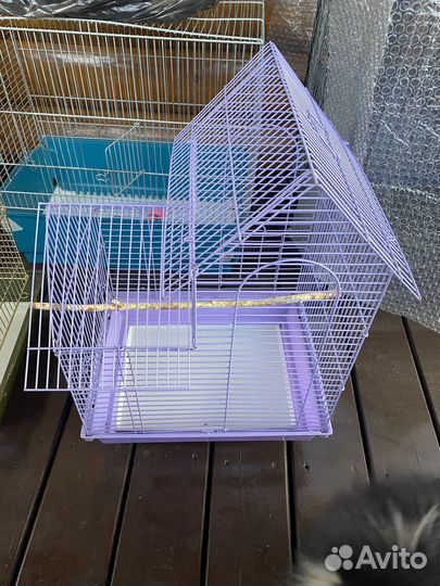 Клетка для попугая и дуплянки