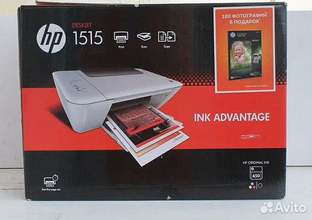 Принтер струйный HP deskjet advantage 1515 мфу
