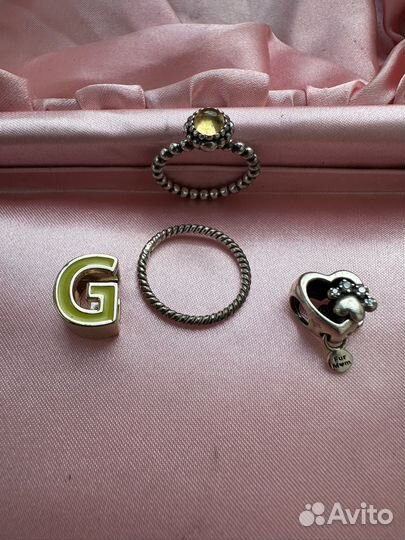 Pandora кольцо / шарм