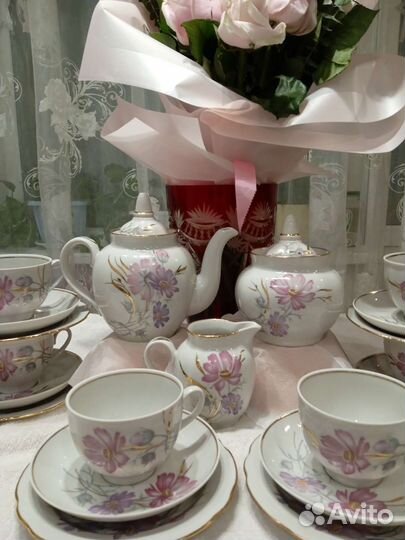 Чайный сервиз дулево новый