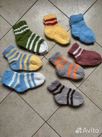 Носки вязаные ручной работы
