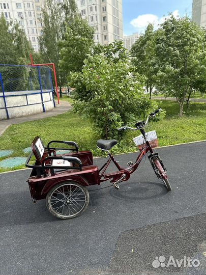 Велосипед Электрорикша