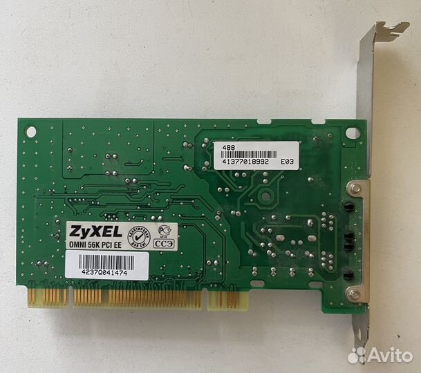 Модем zyxel Omni 56K PCI
