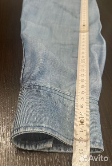 Рубашка женская джинсовая оверсайз