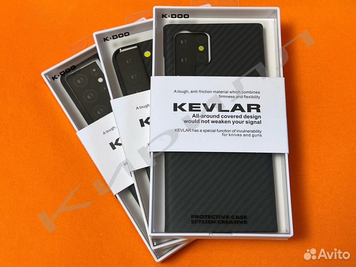 Чехол Samsung S22 ultra/S23 ultra kevlar