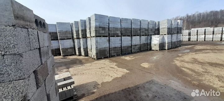 Керамзитобетонный блок