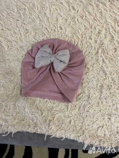 Шапочка для девочки весна