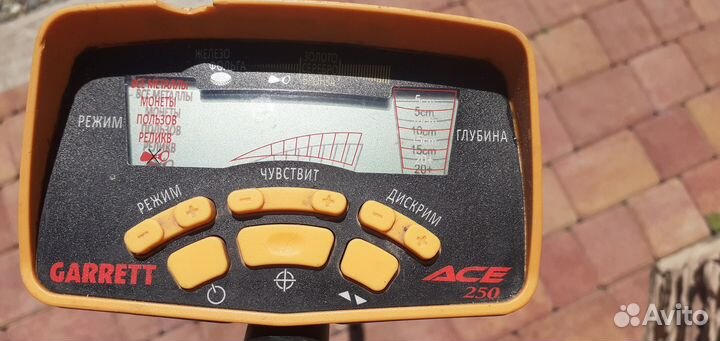 Металлоискатель garrett ace 250