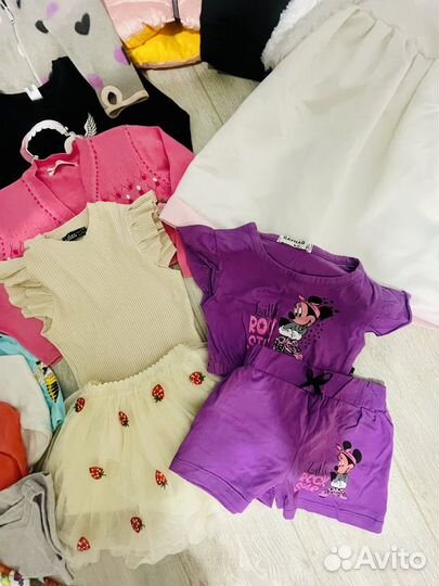 Пакет вещей для девочки 92-98-104