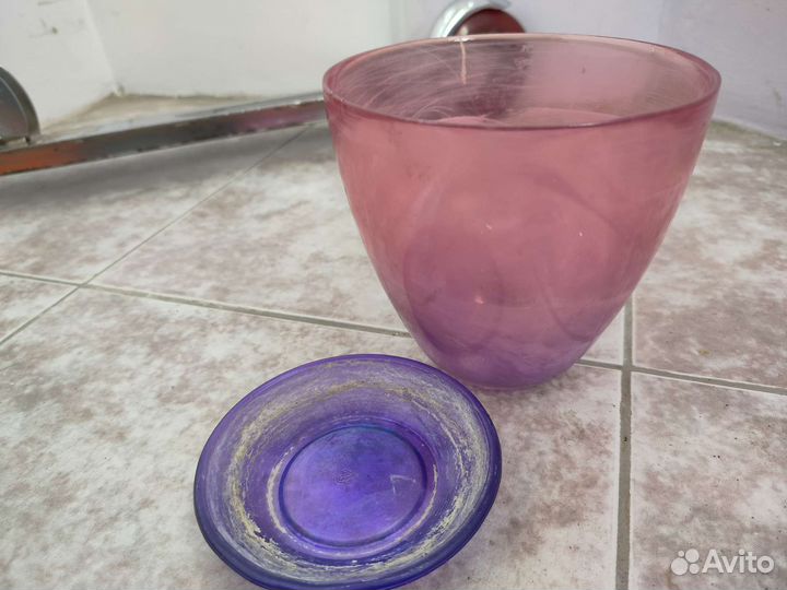 Горшок стеклянный для орхидеи