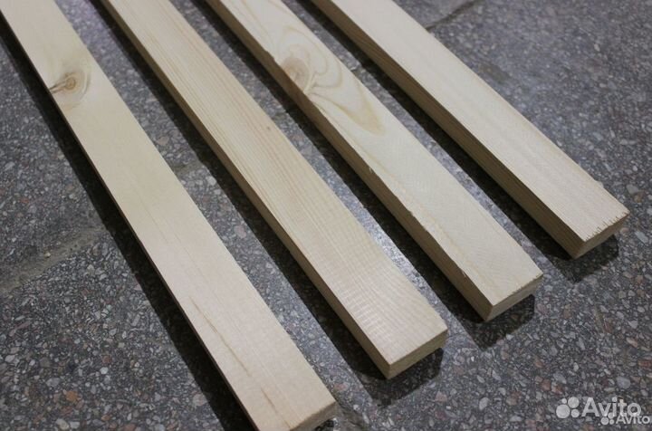 Брусок сосна строганный 16х40х2м сорт ав