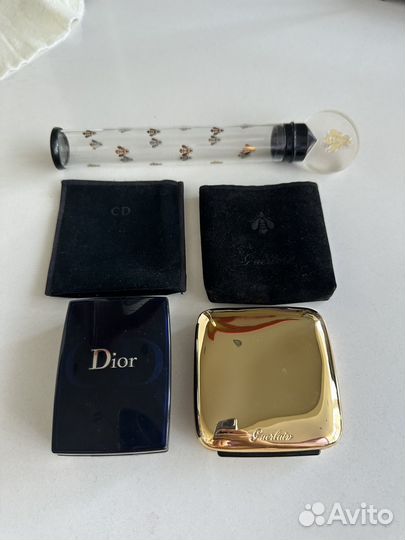 Guerlain тени Dior пудра