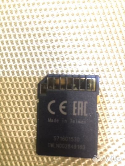 Карта памяти sdhc Sony 16 гб