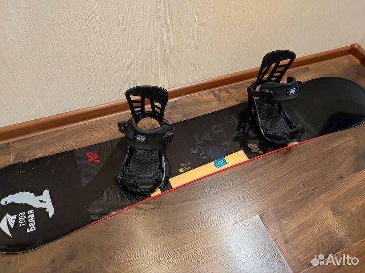 Сноуборд K2 Standard Wide + крепления K2 indy