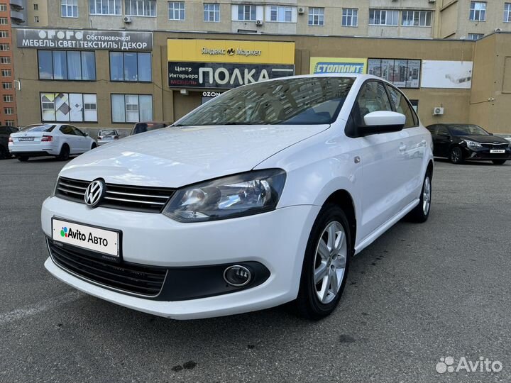Volkswagen Polo 1.6 AT, 2013, 138 000 км