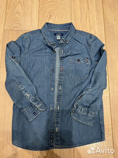 Рубашка детская 2 шт на рост 116 см