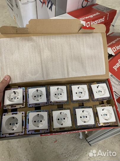 Розетки встраиваемые