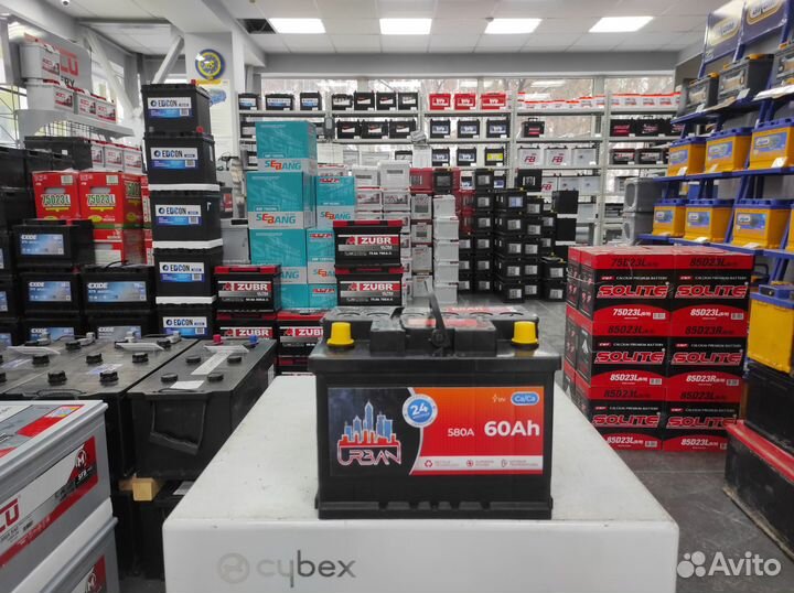 Аккумулятор 60Ач 580А Сербия urban обратной
