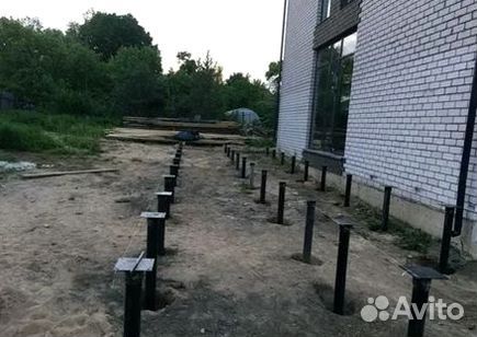 Винтовые сваи под ключ монтаж установка