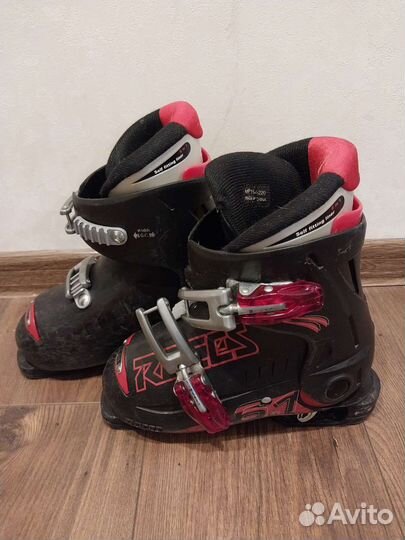 Горнолыжные ботинки детские раздвижные