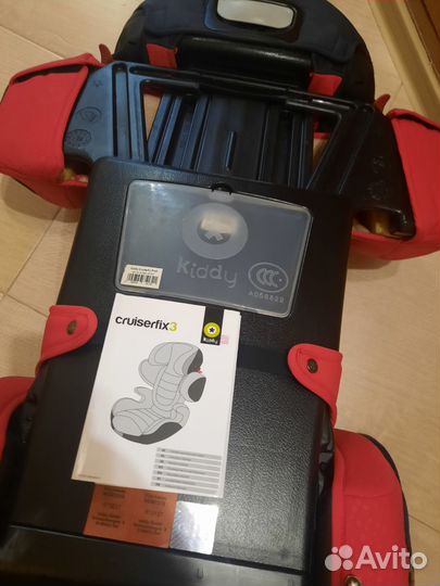 Детское автомобильное кресло kiddy cruiserfix 3