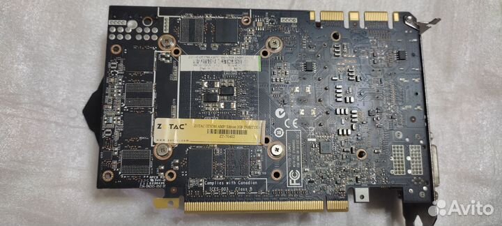 Видеокарта Zotac nvidia GeForce GTX 760 2гб gddr5