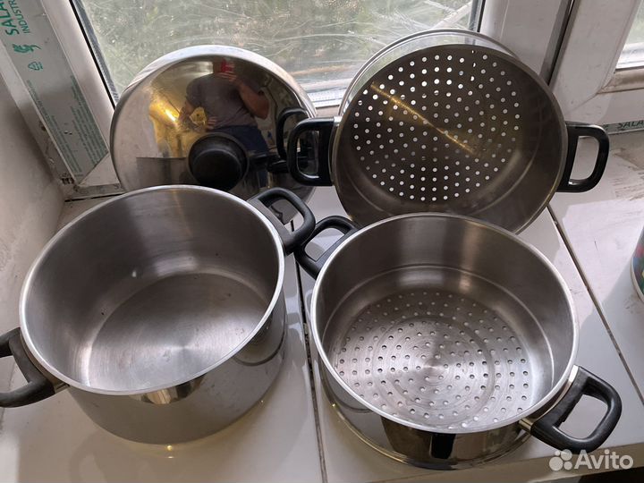 Набор посуды кастрюли сковородки