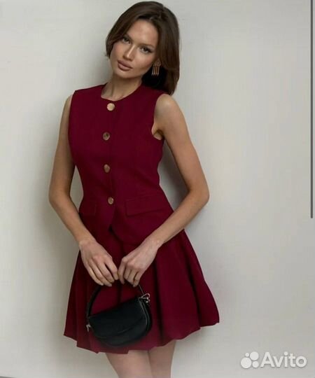 Костюм женский с юбкой болонь