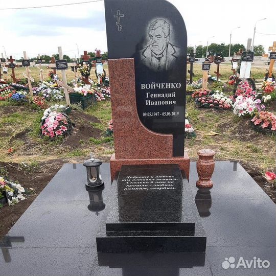Благоустройство могил, надгробья, бетонные работы