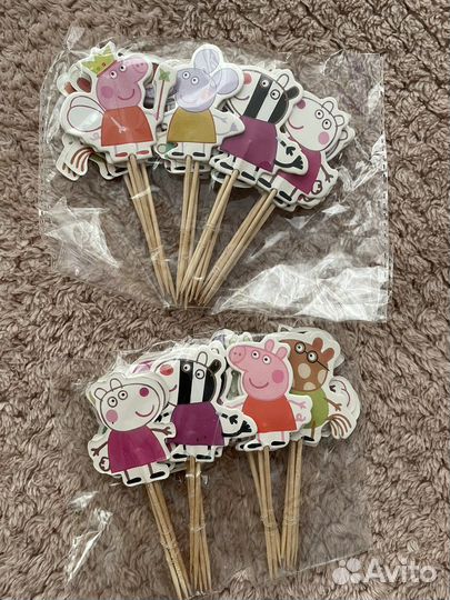 Топперы Свинка Пеппа