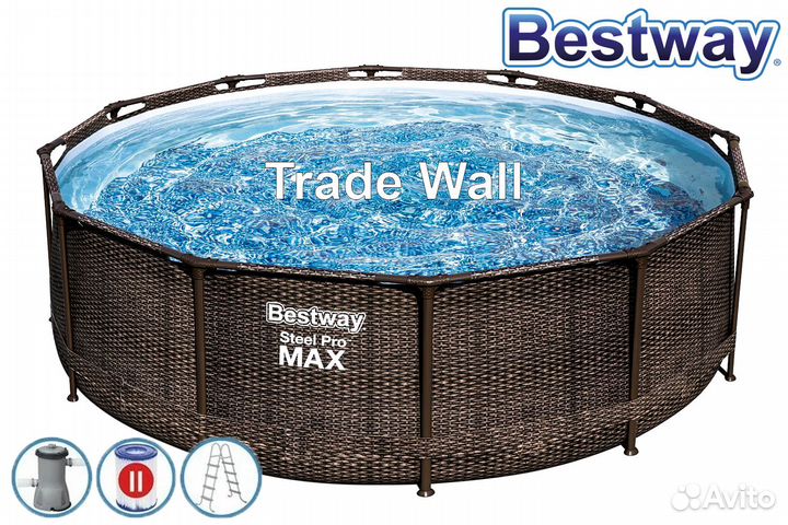 Каркасный бассейн Bestway 366х100