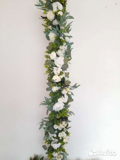 Свадебные композиции на арку, на свадебный стол