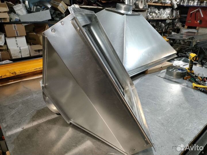 Зонт вытяжной круглый 800