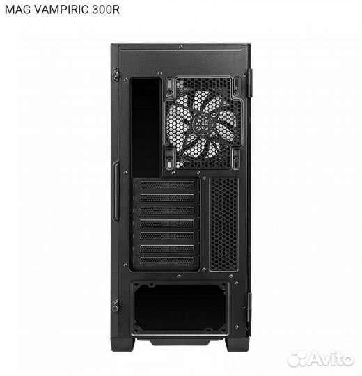 Корпус MSI MAG vampiric 300R Miditower Без бп Чёрн
