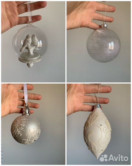 Елочные шары стекло